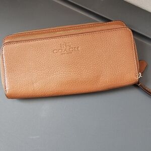 Coach Brown Leather Wallet